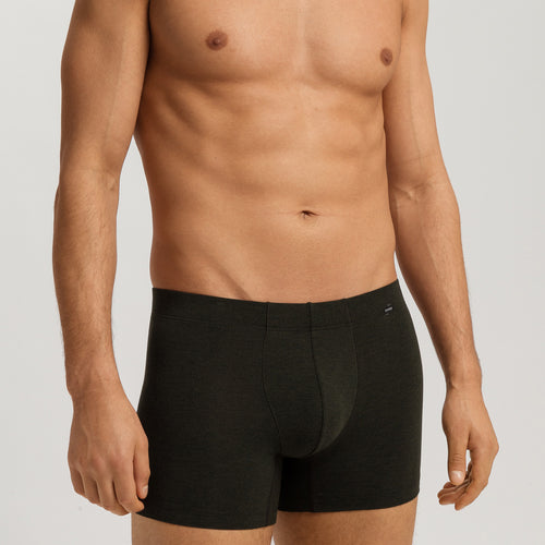 Casuals Single Jersey Boxer Briefs | Earthy Ink Melange 73206-3044