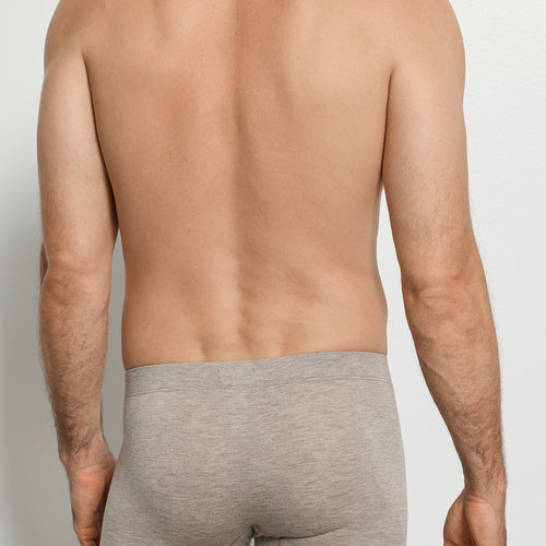 Casuals Single Jersey Boxer Briefs | Hazelnut Melange 73206-3115