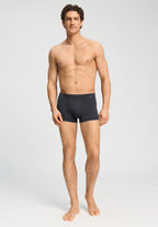 Casuals Single Jersey Boxer Briefs | Charcoal Melange 73206-3132