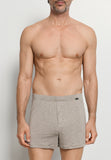 Casuals Single Jersey Boxer With Button Fly | Hazelnut Melange 73207-3115