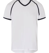 73213 Pierre S/SLV SHIRT V-NECK - 101 White