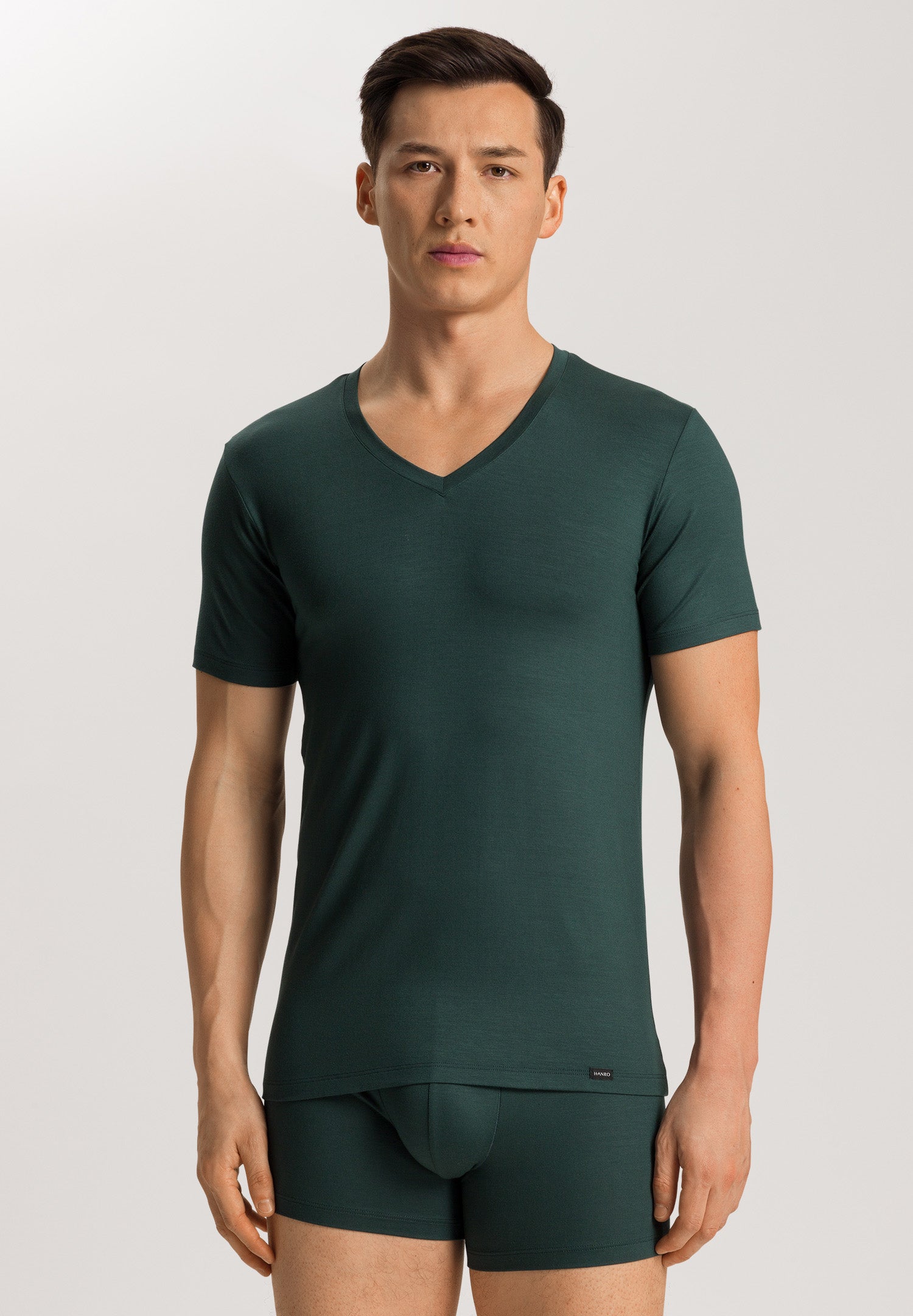 73229 Harry Short Sleeve Shirt V-Neck - 2743 Laurel