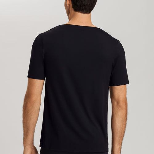 Clean Cut Seamless V-Neck T-Shirt | Black 73251-019