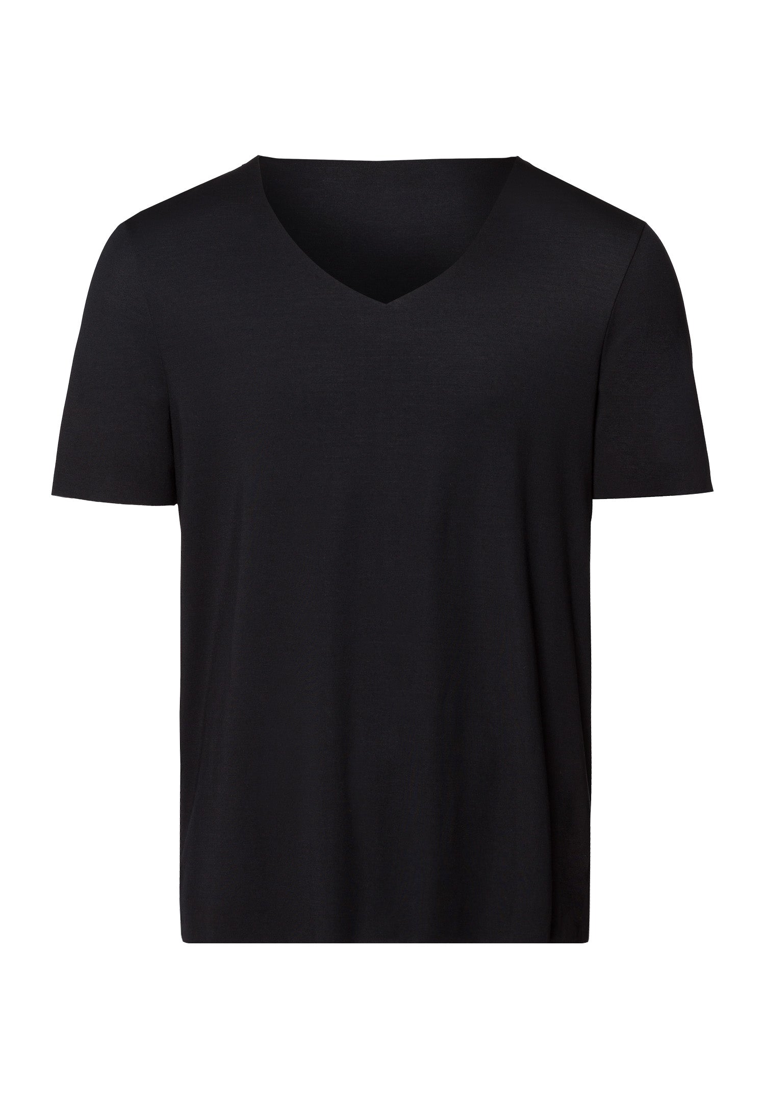 Clean Cut Seamless V-Neck T-Shirt | Black 73251-019