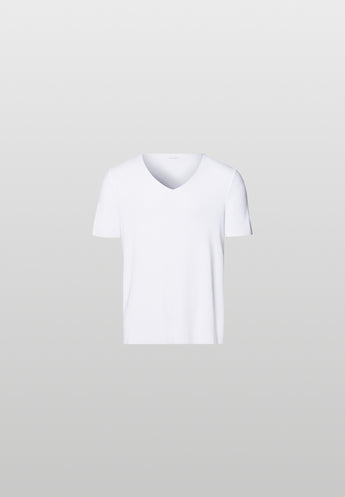 Clean Cut Seamless V-Neck T-Shirt | White 73251-101