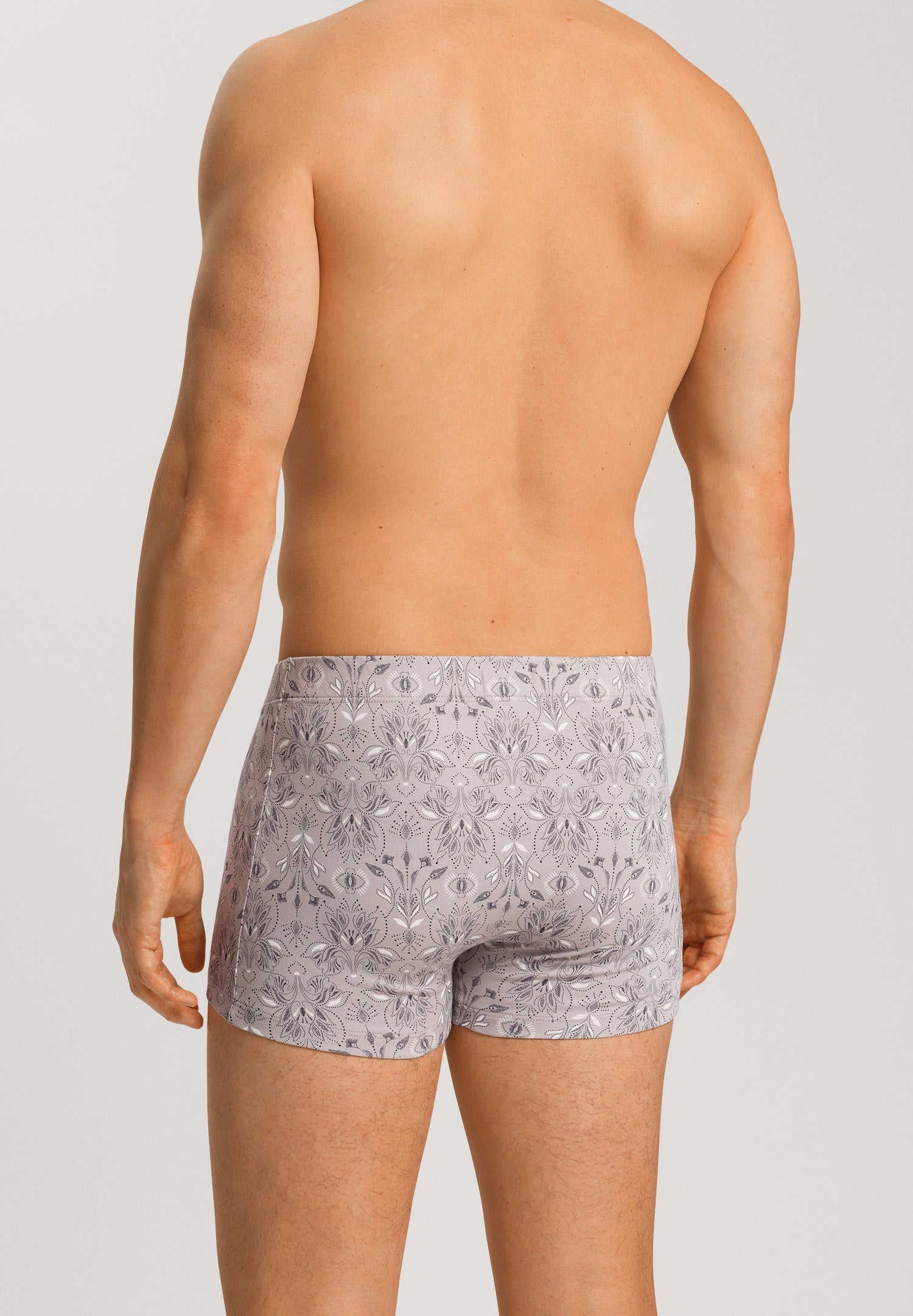 73289 Fancy Jersey BOXER BRIEFS - 2193 Pin Patternwork Light