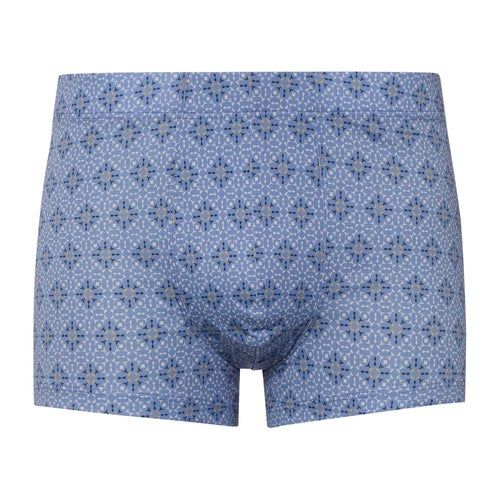 73289 Fancy Jersey BOXER BRIEFS - 2885 Blue Mosaic