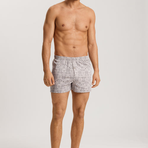 73290 Fancy Jersey KNIT BOXERS - 2193 Pin Patternwork Light