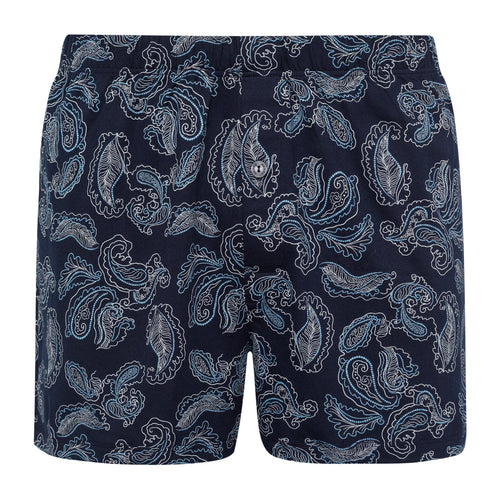 73290 Fancy Jersey KNIT BOXERS - 2381 Wavey Paisley