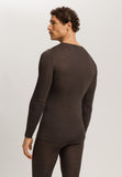 Woolen Silk M 	wool And Silk Fitted Top | Earthy Ink 73402-2147
