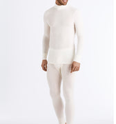 73403 Woolen Silk M Turtleneck Shirt - 795 Cygne