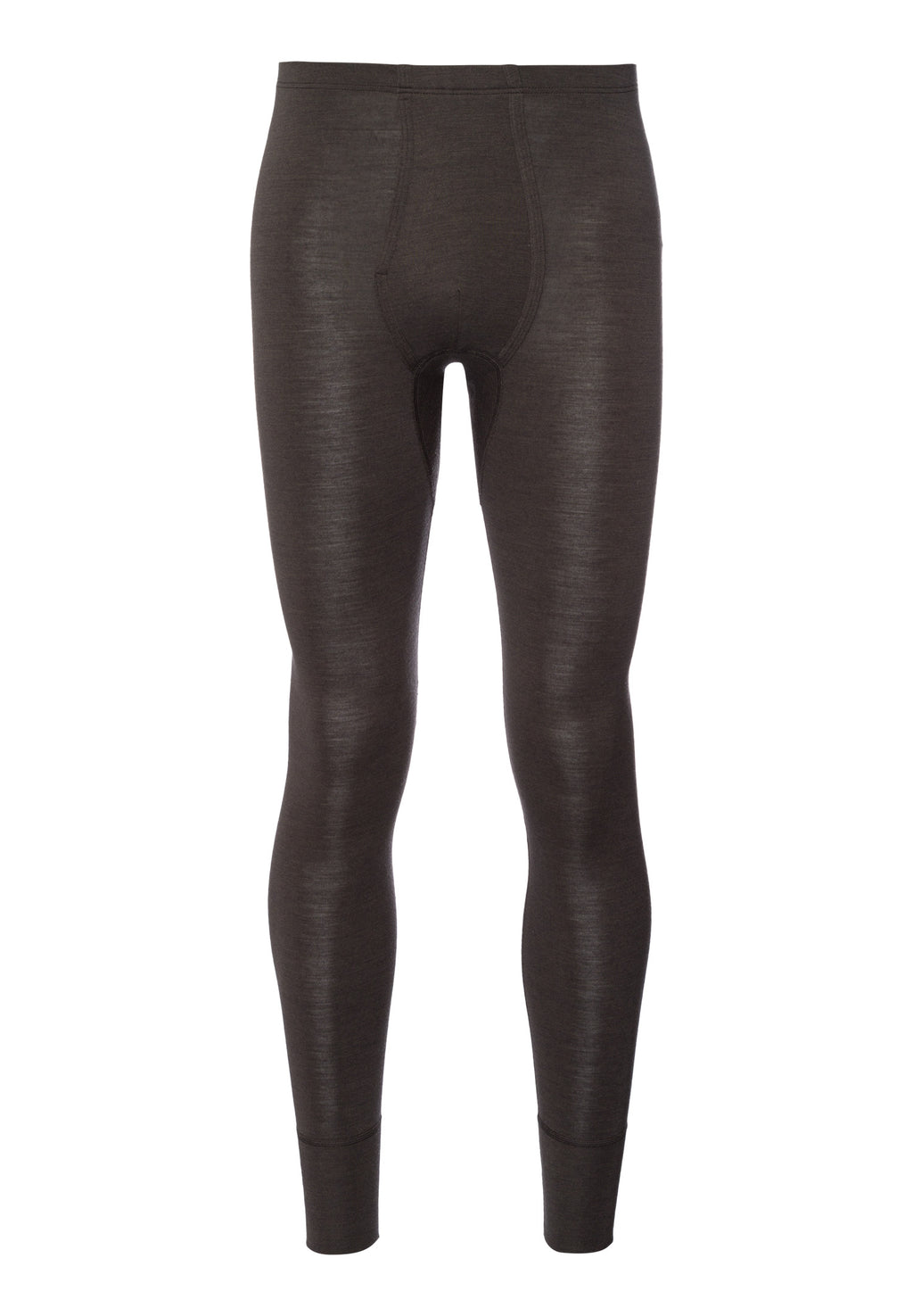 Woolen Silk M Long Leg | Earthy Ink 73412-2147