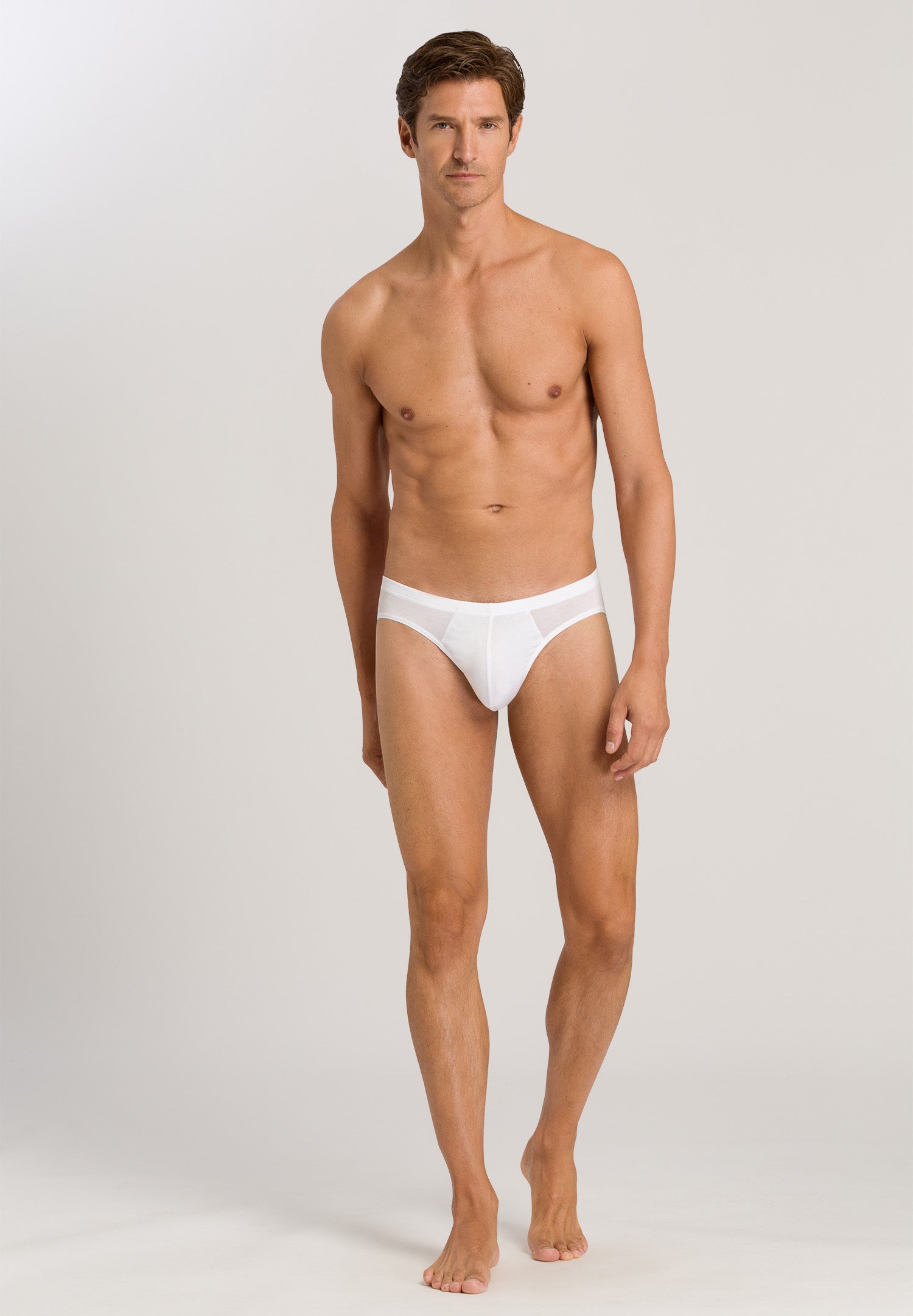 73501 Cotton Sporty 3/4 Brief - 101 White