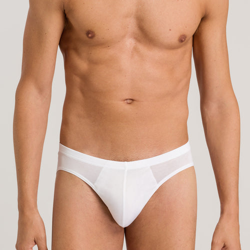 73501 Cotton Sporty 3/4 Brief - 101 White