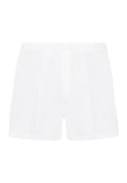 73505 Cotton Sporty Knit Boxer With Button Fly - 101 White