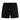 73505 Cotton Sporty Knit Boxer With Button Fly - 199 Black