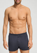 Cotton Sporty Button Fly Cotton Boxer | Stormy Gray 73505-2139