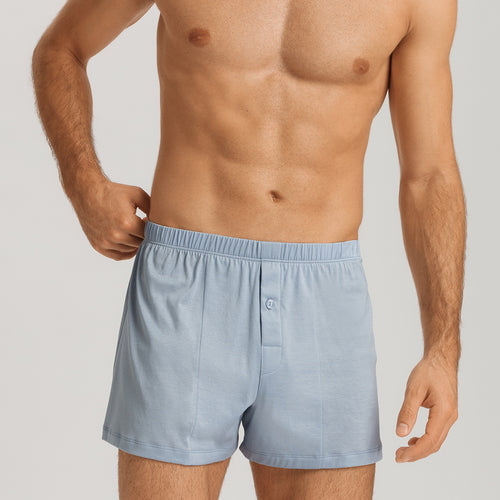 Cotton Sporty Knit Boxer With Button Fly | Sea Breeze 73505-2622