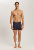 Cotton Sporty Knit Boxer With Button Fly | Ombre Blue 73505-2635
