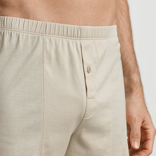 Cotton Sporty Knit Boxer With Button Fly | Moon 73505-2824