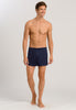 73505 Cotton Sporty Knit Boxer With Button Fly - 593 Midnight Navy