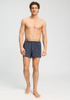 Cotton Sporty Boxers Single Jersey | Celestial Night 73507-3120