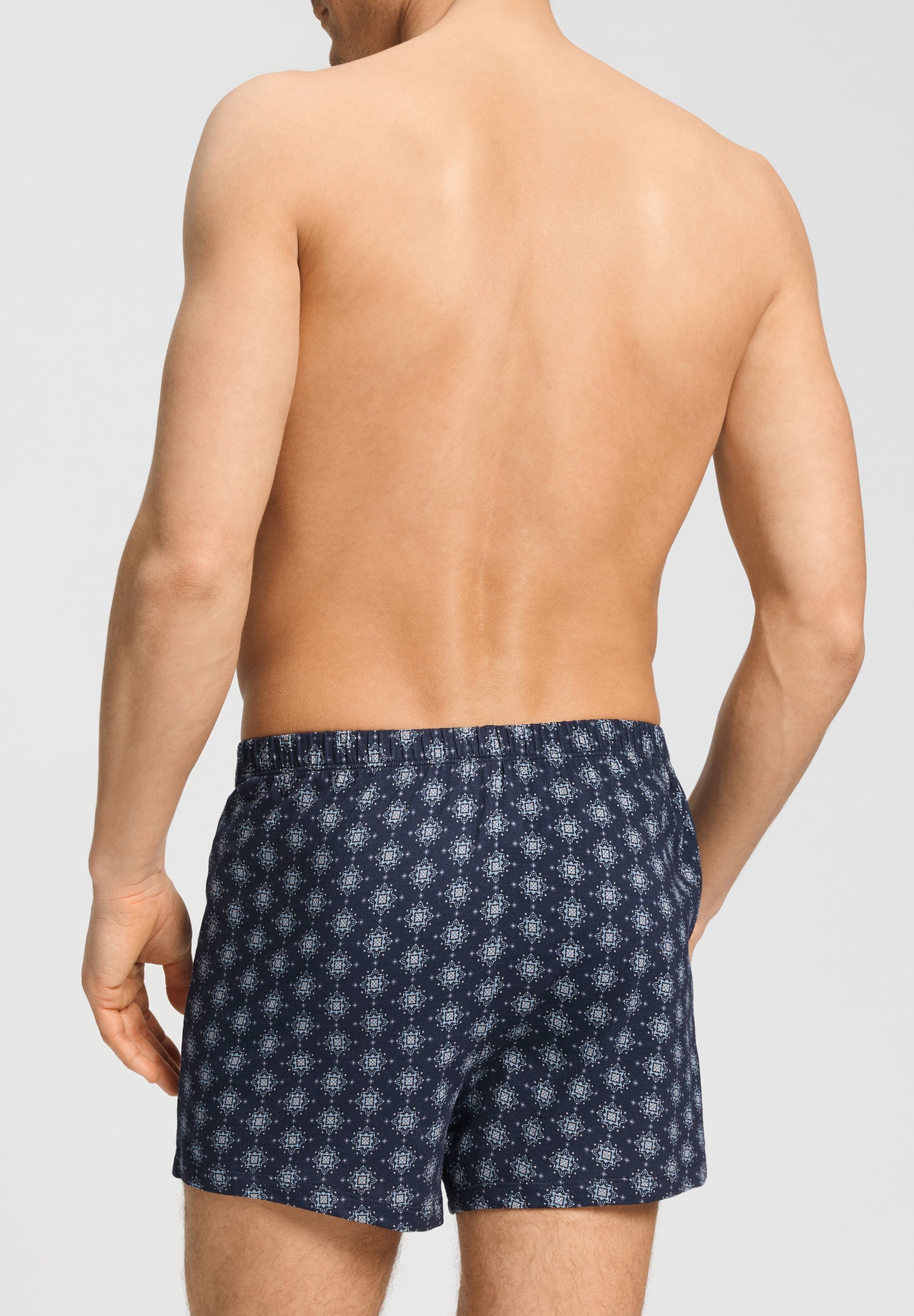 Cotton Sporty Boxers Single Jersey | Celestial Night 73507-3120