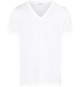 73510 Cotton Sporty V-Neck T-Shirt - 101 White