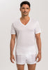 73510 Cotton Sporty V-Neck T-Shirt - 101 White