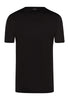 73511 Cotton Sporty Crewneck T-Shirt - 199 Black