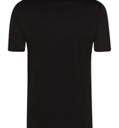 73511 Cotton Sporty Crewneck T-Shirt - 199 Black