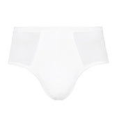 73630 Cotton Pure Full Brief With Fly - 101 White