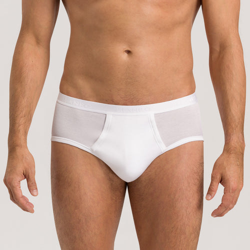 73631 Cotton Pure Brief With Fly - 101 White