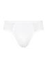 73633 Cotton Pure High Leg Brief - 101 White