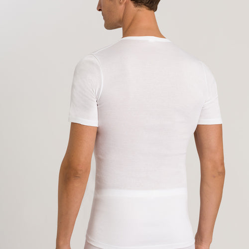 73663 Cotton Pure Crewneck T-Shirt - 101 White