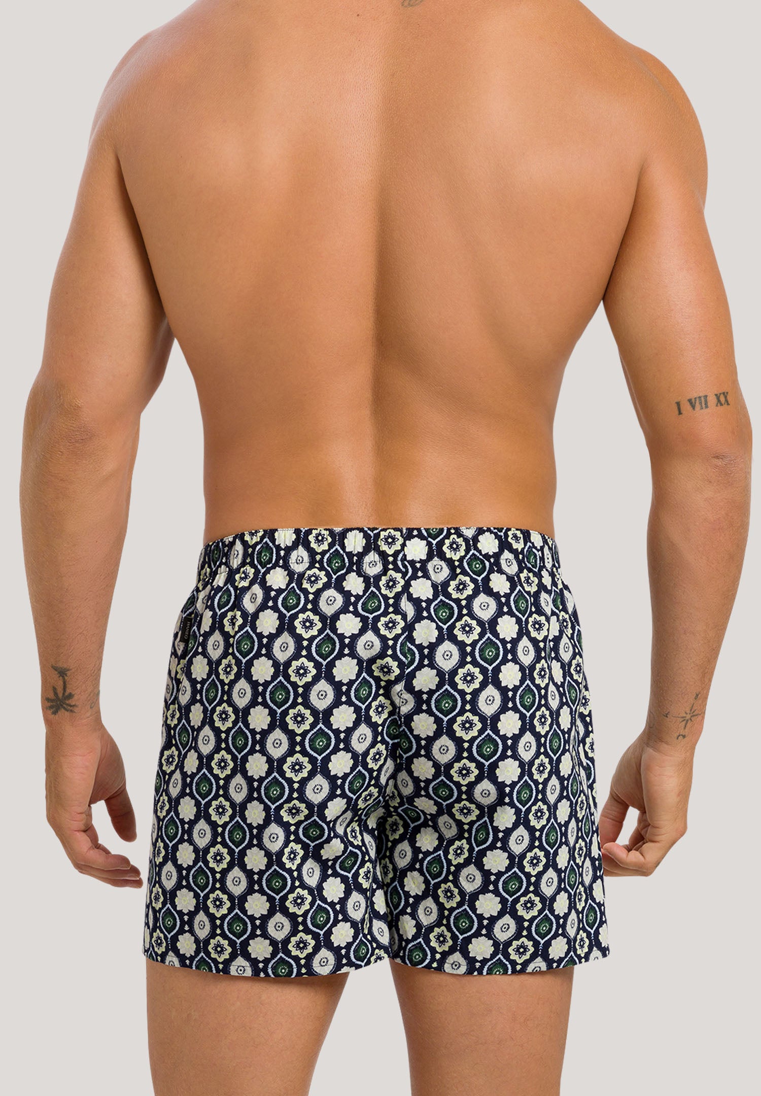 74013 Fancy Woven Boxer - 1231 Stitched Minimal