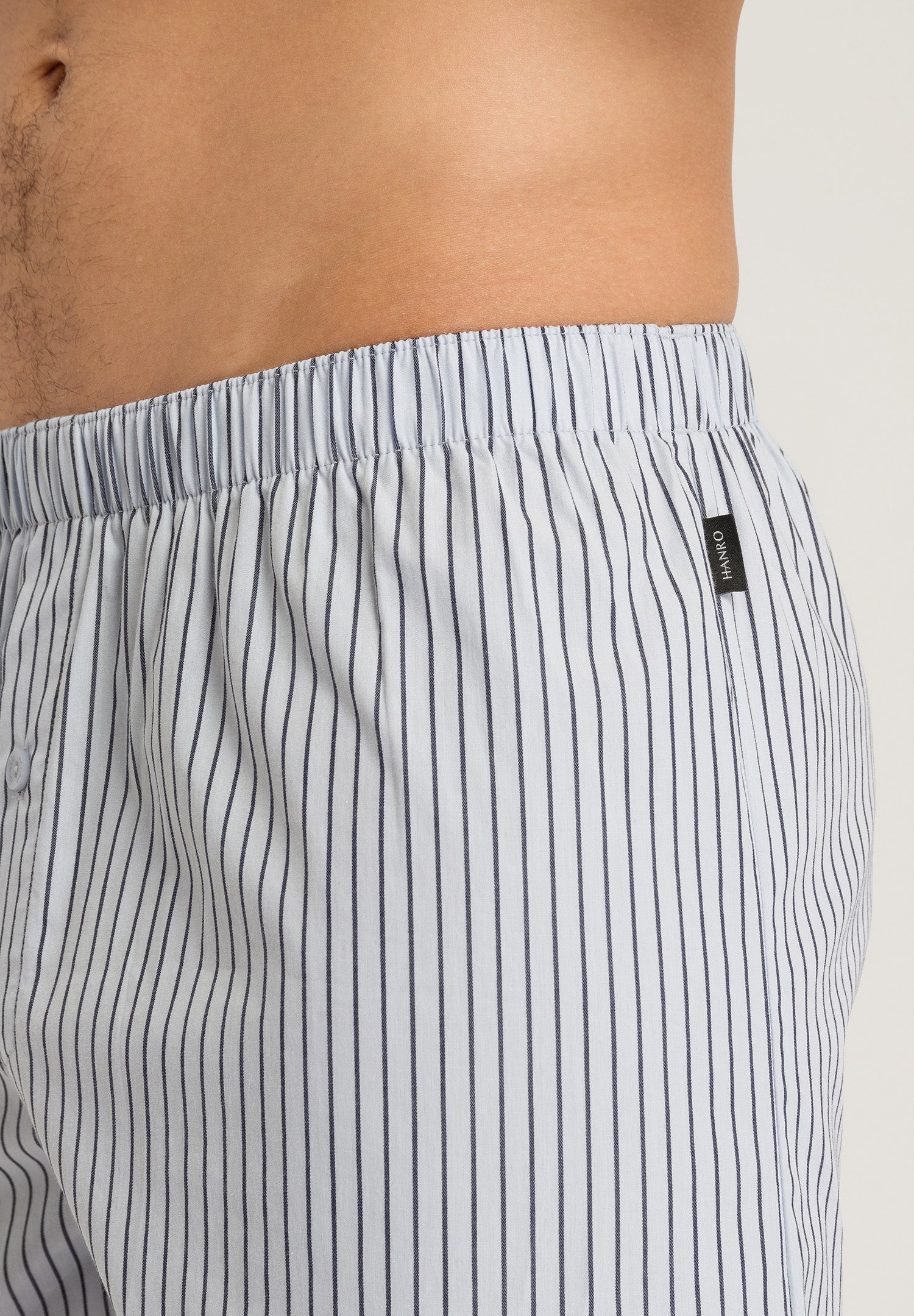 74013 Fancy Woven Boxer - 1249 Light Grey Stripe