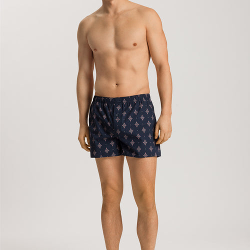 74013 Fancy Woven Boxer - 2195 Dotted Ornament