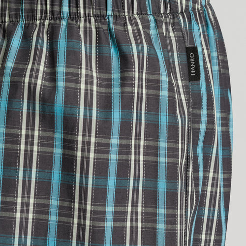 74013 Fancy Woven Boxer - 2970 Arctic Plaid Check