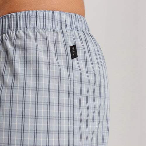 Fancy Woven Boxer | Sea Breeze Check 74013-3017