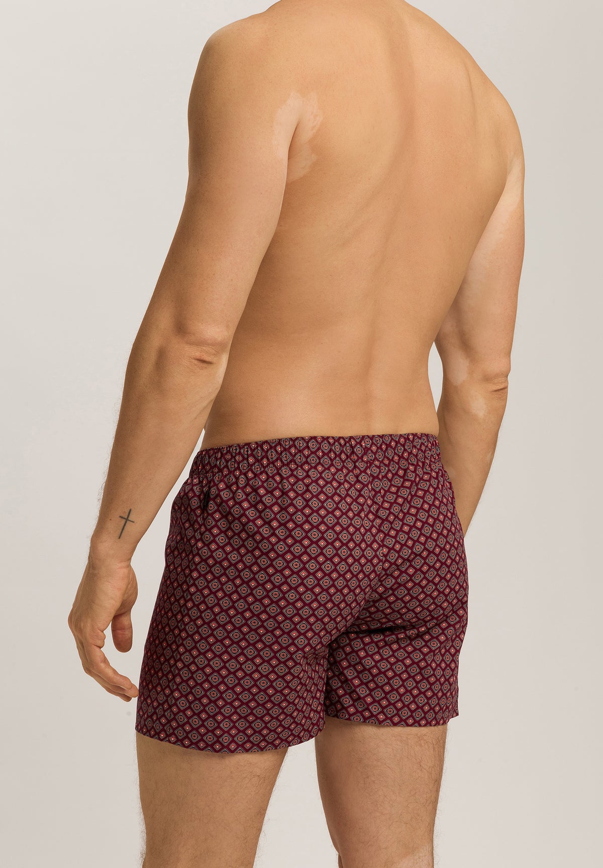Fancy Woven Boxer | Red Gems Print 74013-3036