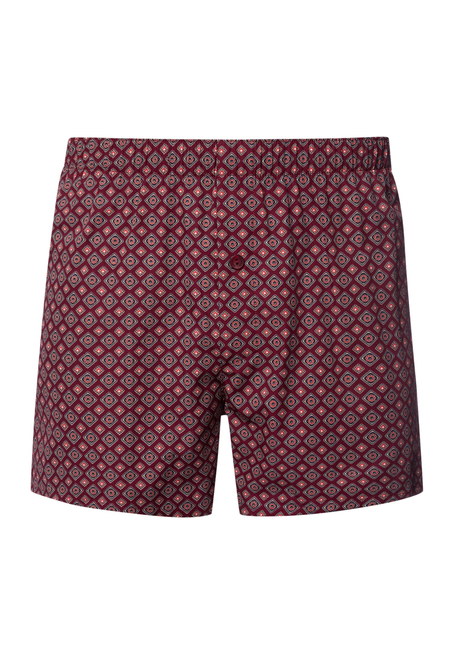 Fancy Woven Boxer | Red Gems Print 74013-3036