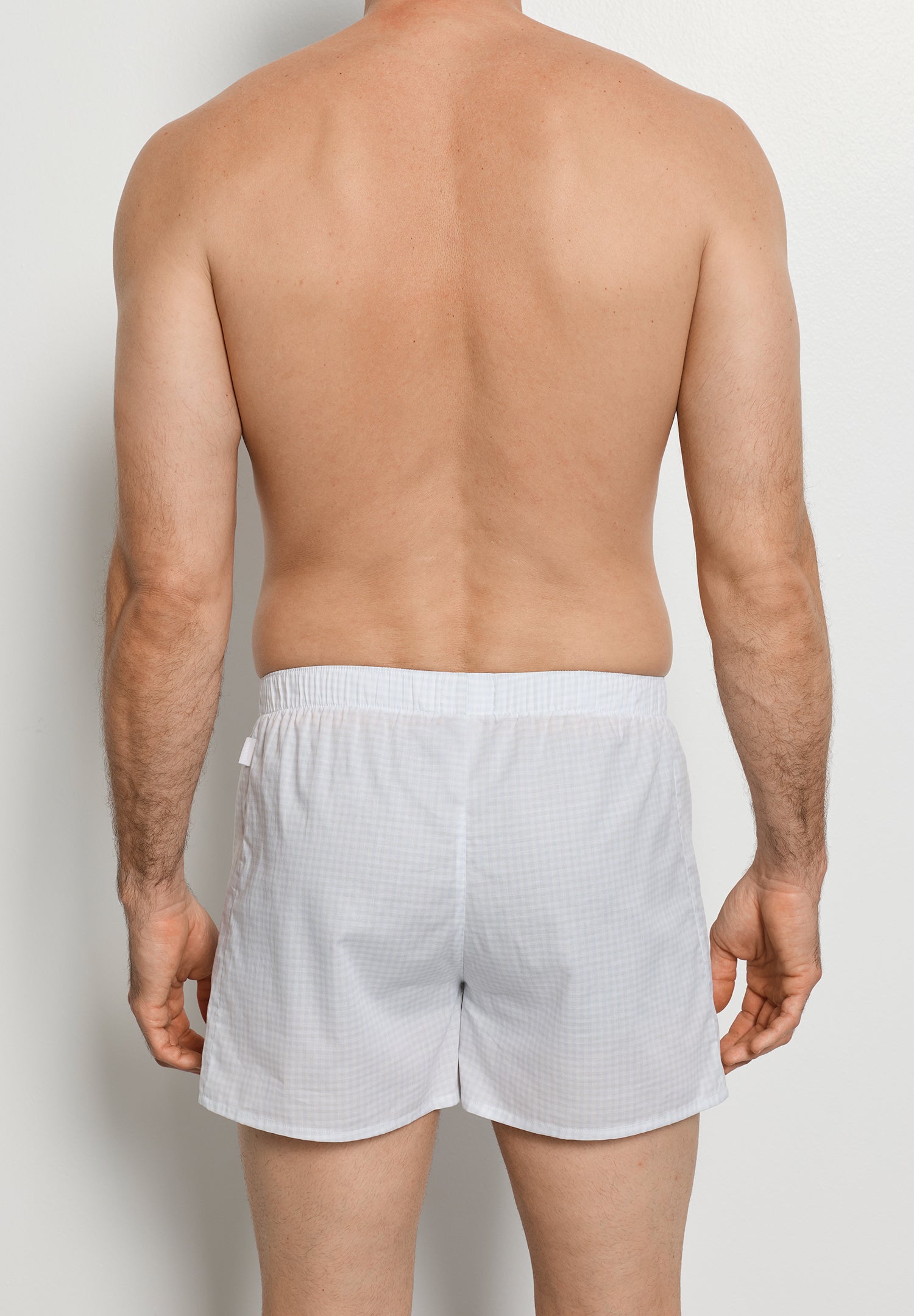 Fancy Woven Cotton Boxer | Squared Sky 74013-3079