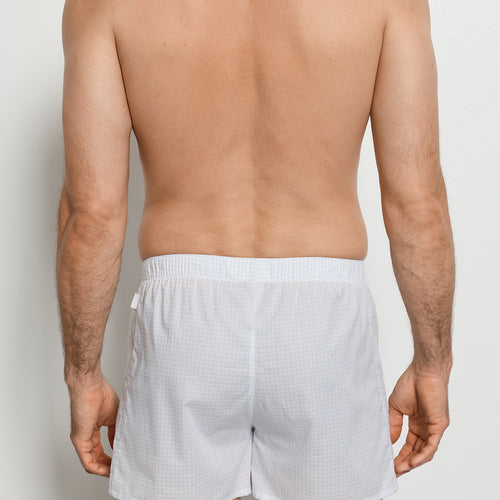 Fancy Woven Cotton Boxer | Squared Sky 74013-3079