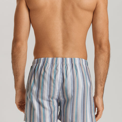 Fancy Woven Boxer | Atlantic Stripe 74017-3016