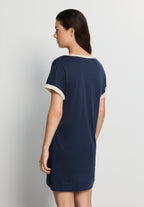 Laura S/Slv Nightdress 85cm | Deep Navy 74264-1610