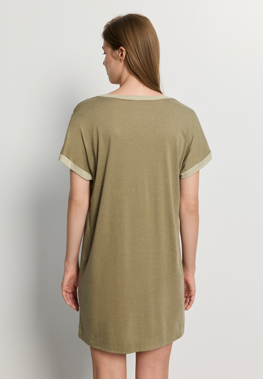 Laura S/Slv Nightdress 85cm | Covert Green 74264-2727