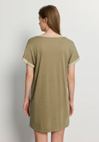 Laura S/Slv Nightdress 85cm | Covert Green 74264-2727