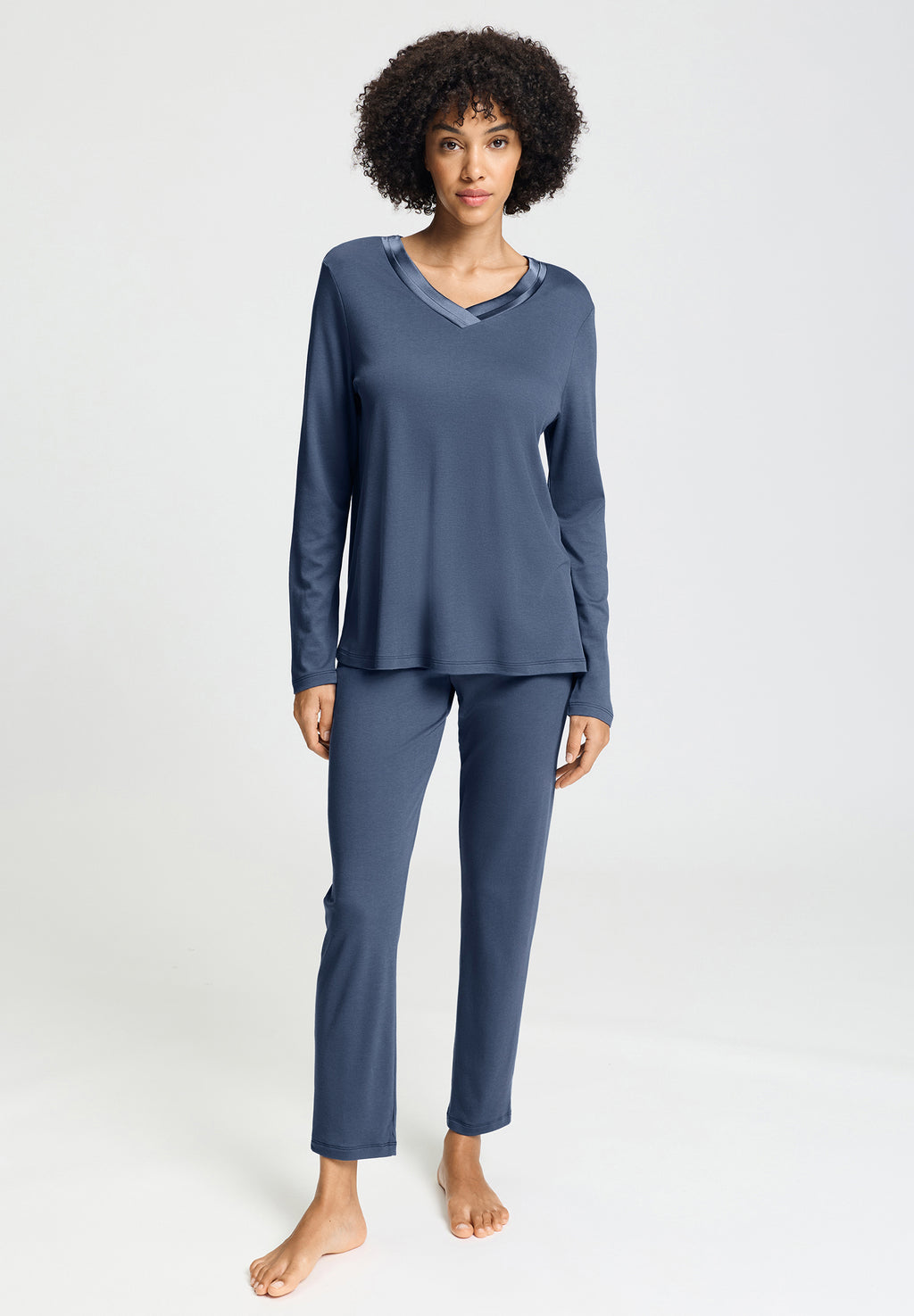 Tyra L/Slv Pajama | Vintage Indigo 74696-2617