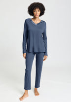 Tyra L/Slv Pajama | Vintage Indigo 74696-2617